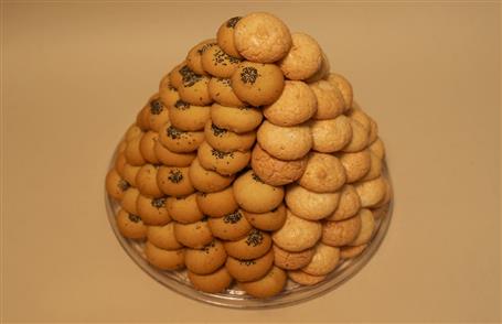 كلوچه، نارگيلي - ظرف طلقی